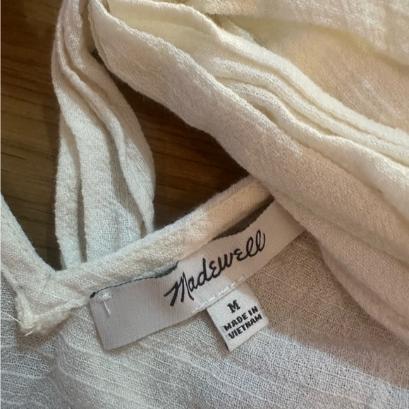 Madewell Cream Textured Top - Picture 3 of 3